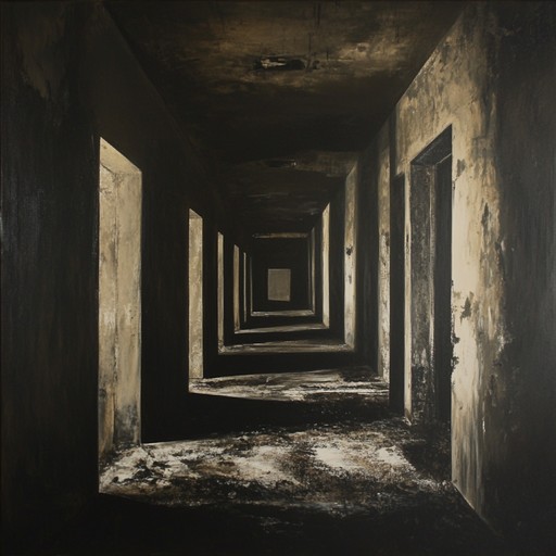 An instrumental sadcore piece that combines distorted guitar riffs with haunting piano melodies, creating a powerful expression of internal turmoil and melancholy. The song builds intensity with aggressive drumming and dissonant harmonies, reflecting the struggle against overwhelming sorrow within a barren, desolate setting.