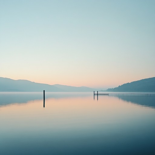 A gentle orchestral composition that transports the listener to tranquil natural settings, with flowing melodies and harmonious arrangements that evoke a sense of calm and relaxation