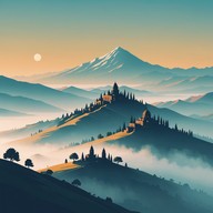 echoes of ancient, mystical landscapes recreated.