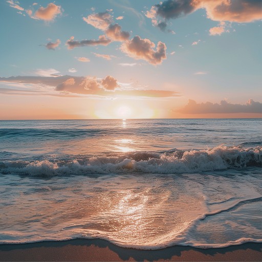 Imagine a soothing melody that carries the warmth of the sun and the gentle lapping of waves. This dancepop track combines soft tropical beats with delicate harmonies, perfect for relaxing beach days or tranquil evenings. Ethereal synths and calming rhythms create an atmosphere of peace and joy.