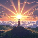 an uplifting instrumental journey of hope and new beginnings