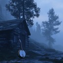 an unnerving bluegrass tune echoing through misty, haunted hills