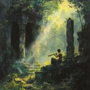 mystical flutes echo through forgotten temples