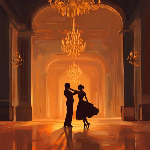 This piece is a fierce tango driven waltz with a fast, forceful rhythm and an undertone of aggression. Combining the elegance of a waltz with the passion of tango, this song features intense staccato violin over a powerful piano backing, painting a sonic picture of a stormy ballroom duel.