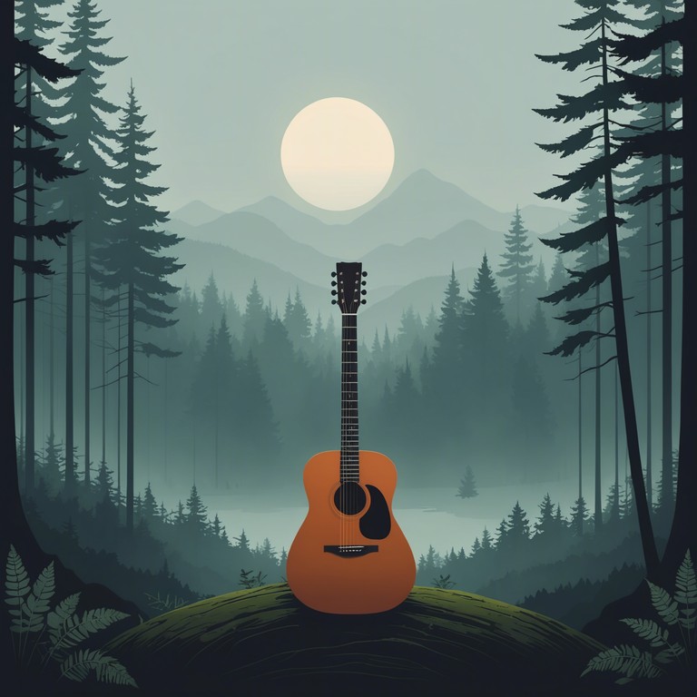 This instrumental track captures the essence of a mystical, serene forest. Ethereal guitar melodies blend with gentle folk rhythms, creating a hauntingly beautiful soundscape that transports listeners to a world of peace and natural wonder. The music perfectly encapsulates the feeling of walking through a fog laden woodland, with each note echoing the whispers of the ancient trees.