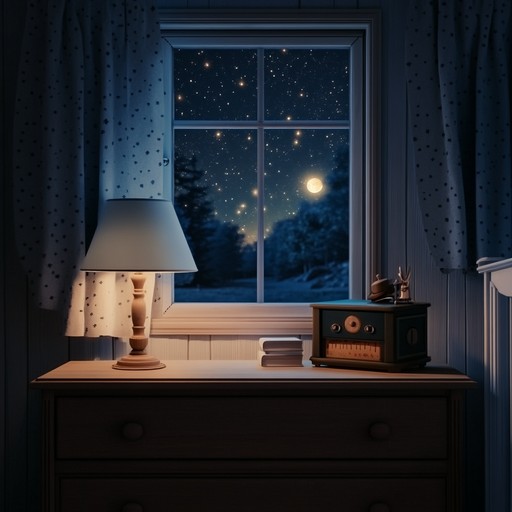 This enchanting music box tune features dreamlike, gentle harmonies that evoke a feeling of tranquility and wonder. The soothing, melodic patterns guide listeners into a serene night, where the stars twinkle brightly above a peaceful landscape. The soft dynamics and heartfelt tones make it a perfect piece for a calming bedtime ritual.