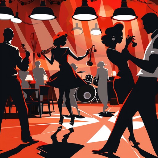 An exciting swing instrumental featuring vibrant brass and lively rhythms, perfect for evoking the lively atmosphere of 1940s nightclubs. The music brims with energy and nostalgia, compelling listeners to dance.