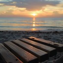 serene marimba melody that gently evokes coastal thoughts