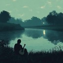 guitar melodies weave through serene, calming atmospheres