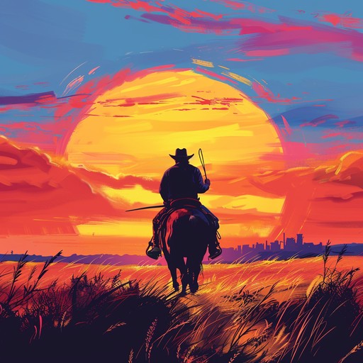 This instrumental sertanejo track captures the essence of brazil's vibrant countryside with its energetic guitar riffs and dynamic rhythms, evoking the strength and determination of a confident cowboy at dawn.