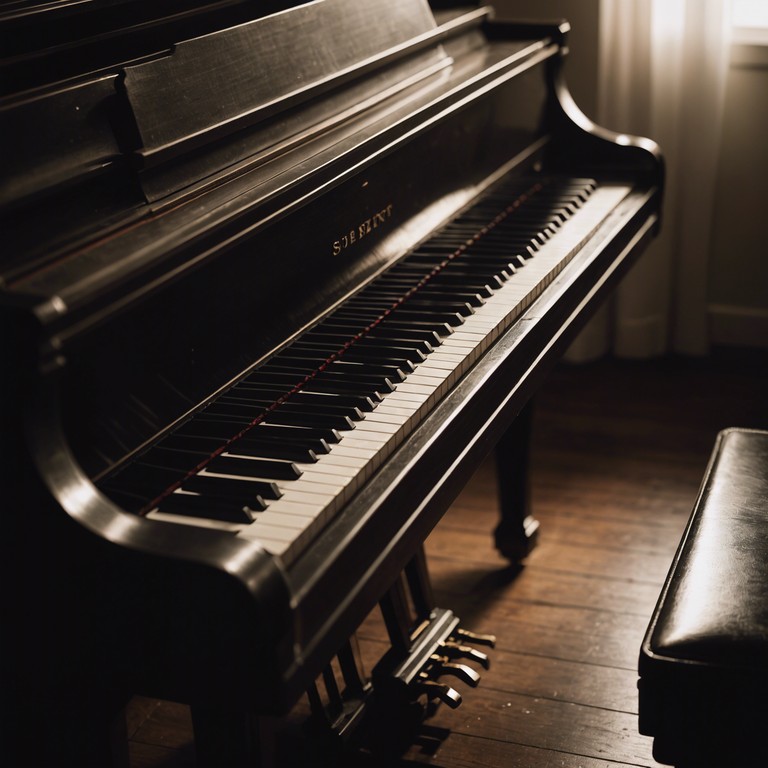 The melody carries the weight of past laughter and forgotten conversations, filling the space with both the comfort and ache of nostalgia. The sparse notes enrich the air with intimate echoes of days long passed.