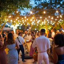 cheerful afro cuban melodies under a bright caribbean sky