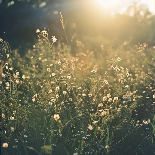 A light and airy tune invoking the warmth of a sunlit meadow, where the grass gently sways and the flowers bloom in vibrant colors. Perfect for creating a sense of peace and happiness.