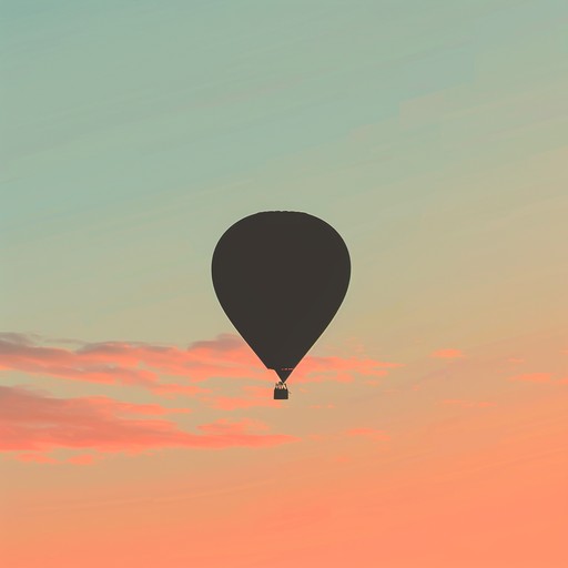 Imagine floating in a hot air balloon at sunset, with pastel colors painting the sky. Light synth melodies with gentle beats create a nostalgic and whimsical atmosphere, making you feel like you’re in a daydream.