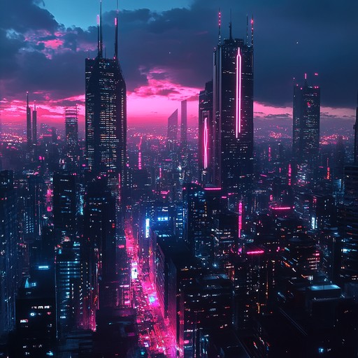 Featuring pulsating drums and soaring synths, this track leads listeners on a journey through a futuristic urban landscape, filled with hope and energy.