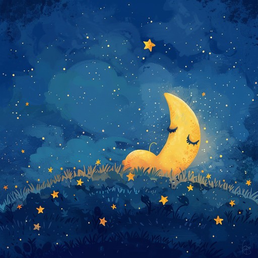 This delicate lullaby features a soft, twinkling melody that evokes the peaceful beauty of a starry night sky. The gentle rhythm and soothing tones are designed to lull babies into a restful sleep, while the dreamy atmosphere creates a sense of comfort and security. The simple, repetitive structure of the melody is easy for young children to follow and remember, making it a perfect choice for bedtime.