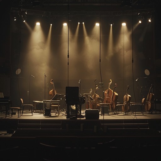 Experience an orchestral journey that marries contemplative textures with theatrical elements, offering a cinematic space to delve into inner reflections. The dynamic piano leads the narrative, evoking profound emotions.