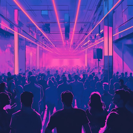 An evocative track capturing the vibrant nightlife of a bustling cityscape. Thumping basslines and bright synths paint a lively picture of crowded dance floors under neon lights. The music swells dynamically, reflecting the pulsating energy of a never ending party that stretches from dusk till dawn.