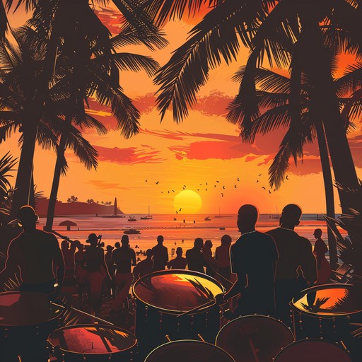 Immerse yourself in the vibrant energy of powerful tropical beats with this instrumental track. Featuring dynamic steelpan melodies, rich percussion, and an uplifting atmosphere, the music captures the essence of a lively island celebration. Let the rhythmic energy and bright soundscapes transport you to a tropical paradise brimming with life.