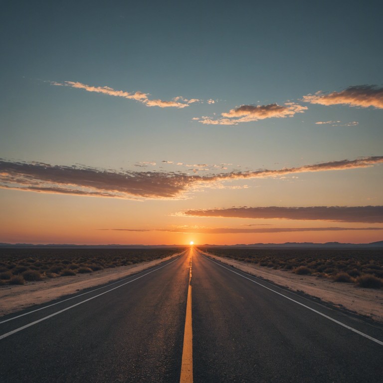 This track embodies the spirit of a long, winding journey across the vast american landscapes, echoing the tales of pioneers and wanderers. Using the harmonica, the music weaves a tale of adventure, solitude, and exploration, encapsulating the essence of americana with a touch of nostalgia and a sense of boundless possibility.