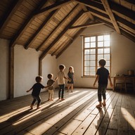 children discover secrets playing upstairs