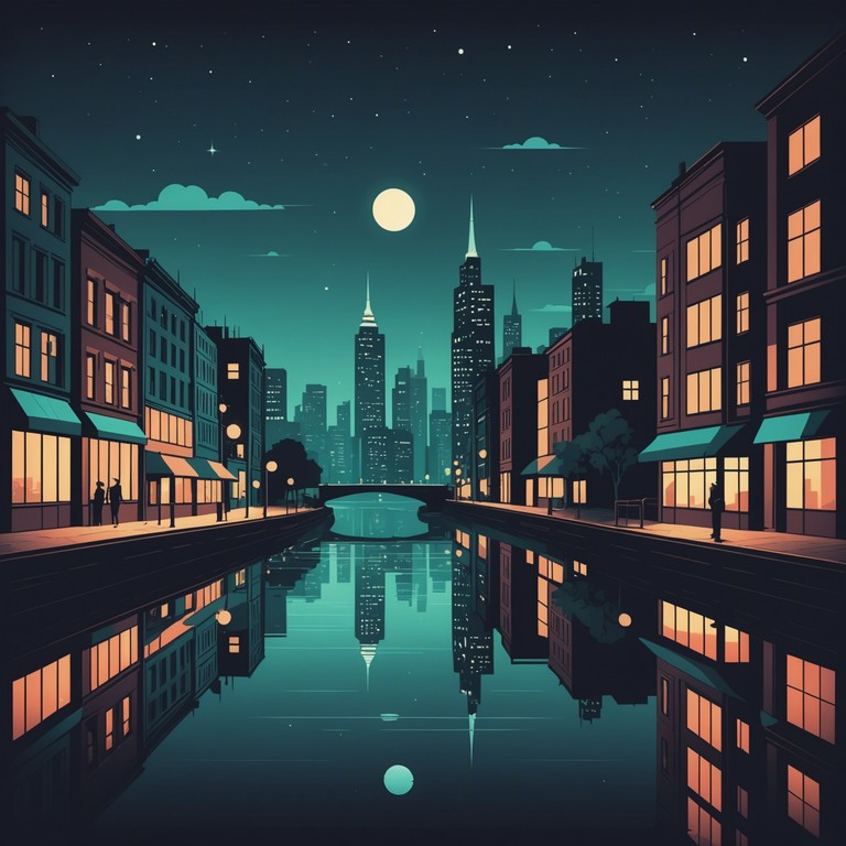 Imagine wandering through a city at midnight, the streets lit by stars and neon, with a soundtrack that perfectly captures the quiet intensity and allure of the urban evening.