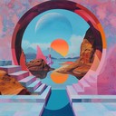 playful, trippy sounds creating a colorful, surreal journey.