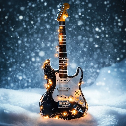 An energetic instrumental track that fuses traditional holiday melodies with the aggressive guitar sounds of nü metal, creating a festive yet edgy atmosphere