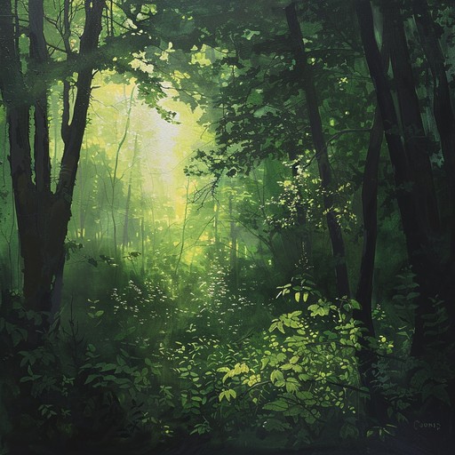 A delicate and hopeful flute tune that paints the picture of a magical morning awakening in an ancient forest. The serene and sparkling notes bring a sense of tranquility and wonder, like the first rays of sunlight breaking the dawn.