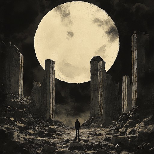 An intense instrumental composition blending brooding guitar melodies with dark atmospheric layers, evoking the eerie silence of forgotten places and the melancholy of lost souls. The piece builds tension through intricate harmonies and immersive soundscapes that embody gothic themes.