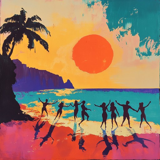 This track captures the essence of a sun drenched tropical island party. With rhythmic steel drums, vibrant marimbas, and infectious percussion, it transports listeners to a beachside celebration where the air is filled with euphoria, joy, and carefree dancing. Perfect for summer events and feel good moments under the sun.