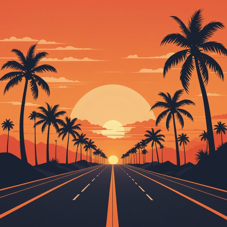 Imagine driving down the coastal road, windows down, as the sun sets, with this infectiously upbeat and groovy funk rock instrumental playing. Every note exudes a carefree summer feeling, with playful guitar riffs and a foot tapping rhythm.