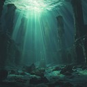 eerie echoes in submerged ancient towns.