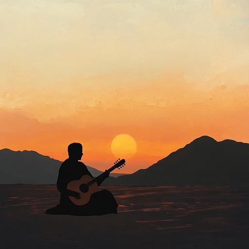 Imagine the oud, a traditional middle eastern instrument, creating complex layers of sound that reflect the vast, undulating landscapes of ancient deserts. Its deeply resonant strings are used to convey both a sense of expansive solitude and the rich cultural tapestry from which it originates.