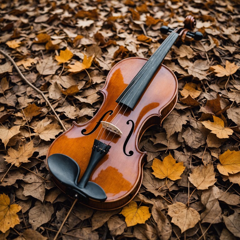 Imagine a deeper immersion into the heart of a forest where each note played by the violin resonates with a natural element, complementing the whispers of wildlife and the soft wind, enhancing the listener's connection to the earth.