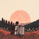 an instrumental polka that brings calmness and peaceful vibrations