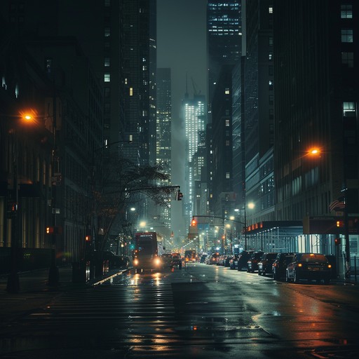 This track encapsulates a journey through the city's heart under the moonlit sky, with slow beats, deep bass, and an ambient sense of the urban nightlife.