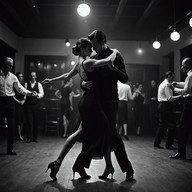 dramatic tango expresses raw intensity and dark energy