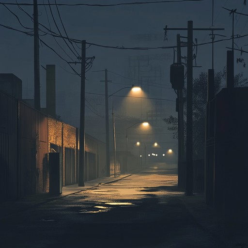 This instrumental piece combines gritty beats and ambient sounds to portray the isolation and melancholy found wandering city streets under flickering neon lights.