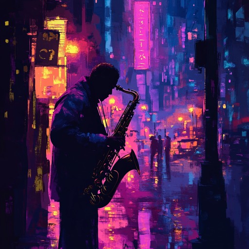 A rhythmic journey through the city's vibrant streets, capturing the pulse of urban life with deep, soulful melodies that evoke introspection amidst the bustle. The intricate beats and flowing harmony paint a picture of late night cityscapes, neon lights, and the stories of the people within.