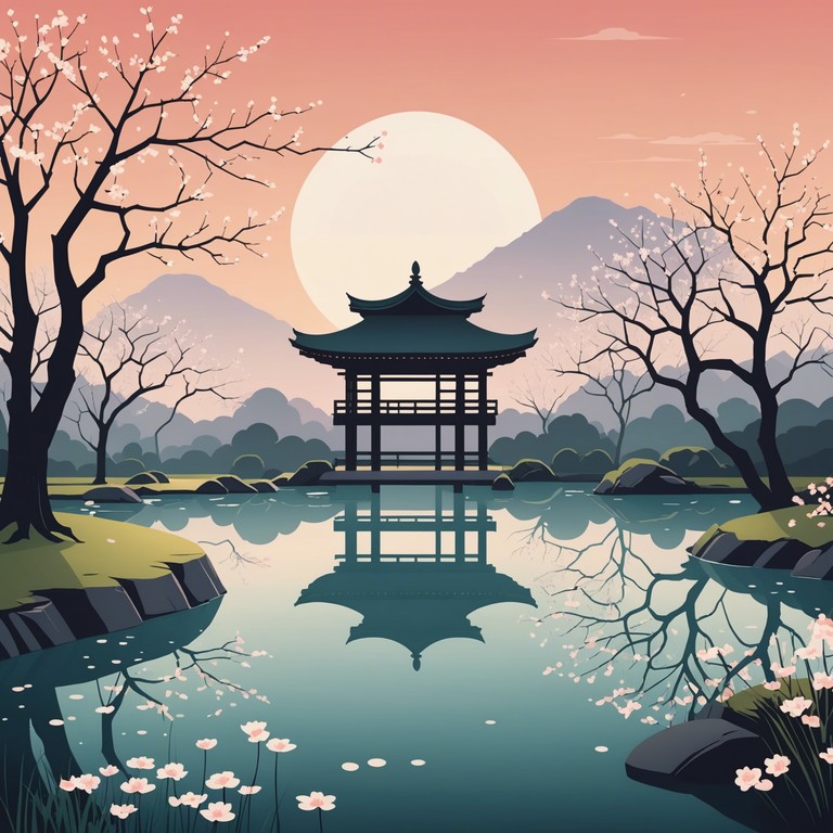 Evoking visions of tranquil japanese gardens and soft springtime breezes, this track uses koto harmonies subtly layered with synth elements to provide a backdrop that is both calming and emotionally uplifting.