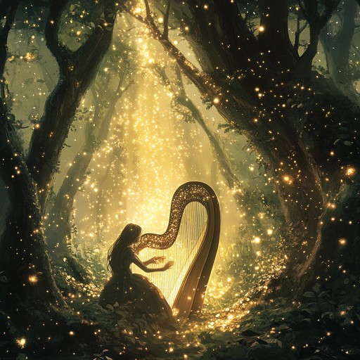 Embark on a whimsical woodland wandering, with downtempo beats and enchanting harp melodies crafting a serene dreamscape. Each note unfolds like a hidden glade, drawing you deeper into a world of magic.