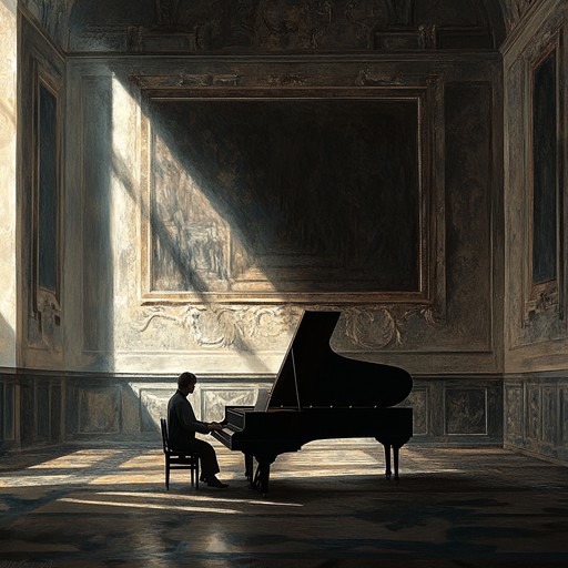 An evocative baroque instrumental that communicates profound loneliness and solitude, performed on the harpsichord. The haunting melody echoes through empty chambers, capturing the essence of isolation during the baroque period.