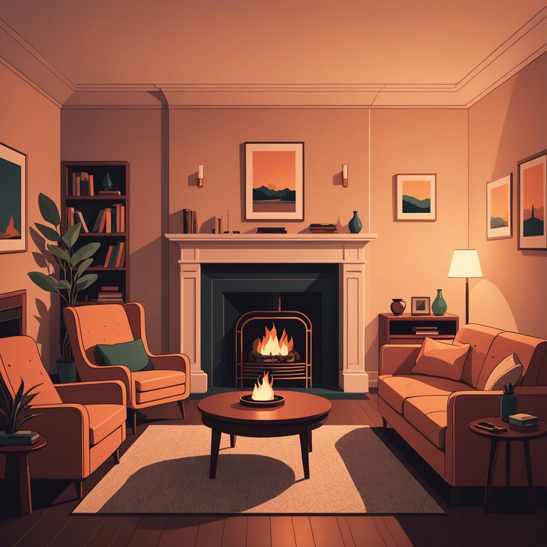 A track filled with the warmth of holiday spirits, featuring a seamless blend of festive cheer and the soothing ambiance of a torch lounge. The music invites listeners to relax by the fire with a blend of soft percussion and gentle saxophone melodies that capture the essence of the holidays with a touch of elegance.