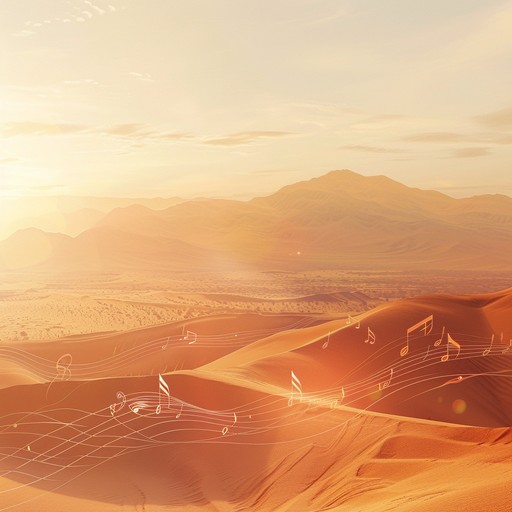 Imagine traversing an otherworldly desert, guided by haunting, mystical tunes that evoke timeless sands and sacred oases.