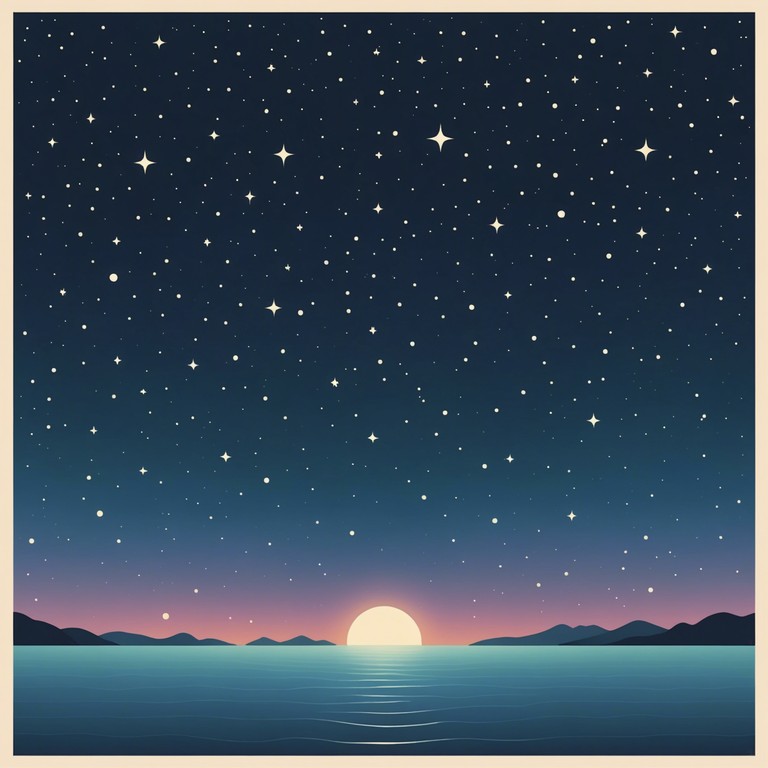 This track is encapsulated by a smooth, flowing rhythm underlaid with dreamy electronic beats creating an ambience of a serene, starlit night. Perfect for unwinding or nighttime drives, the song merges subtle electronic pulses with shimmering synth layers, weaving a tapestry of chill luxury.