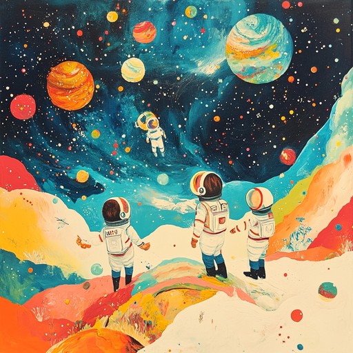 An energetic instrumental combining chiptune melodies with synthpop rhythms to inspire adventure and excitement among young listeners