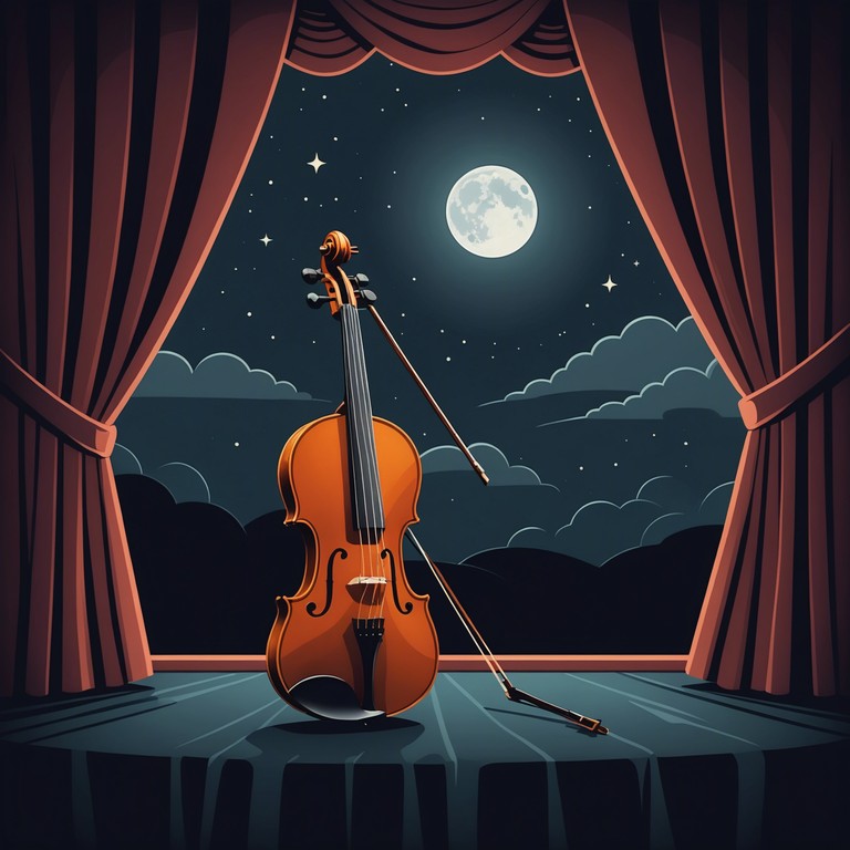 Dive deeper into the night with this sinister whisper of music, where each note from the violin cuts through the silence like a whisper in the shadows. Created for the bold listener who appreciates complexity and depth in classical music compositions, this piece delves into the darker side of the classical genre, offering a brooding, deeply emotive musical experience that stirs the senses.