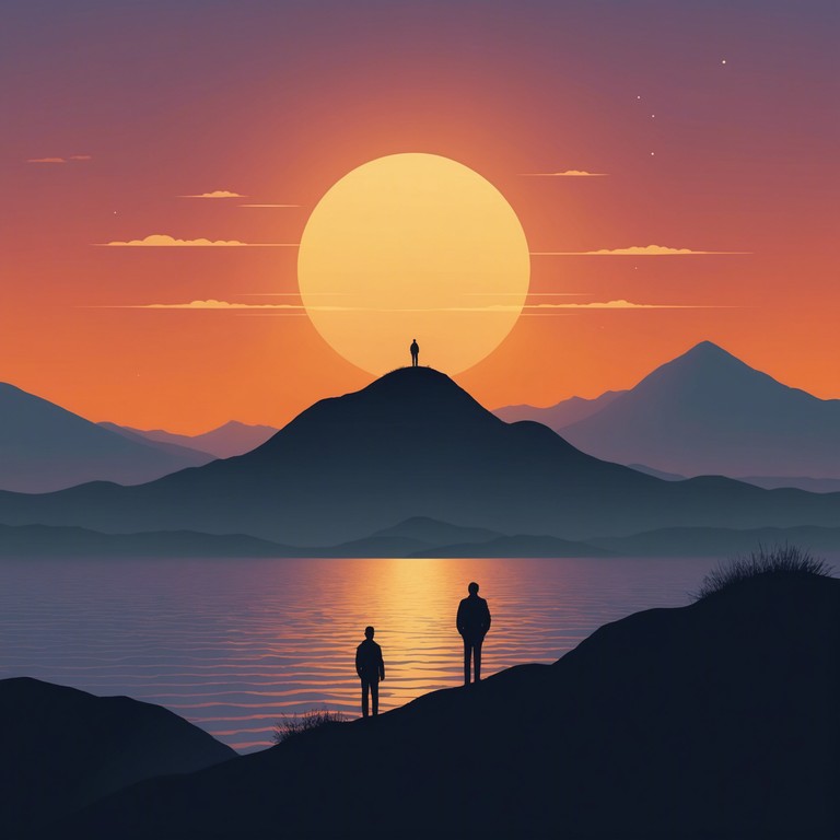 This instrumental track uses progressive rock to explore the deep feelings of nostalgia and future aspirations. The song combines complex rhythms with rich harmonies to paint a soundscape that bridges past reflections with a hopeful gaze towards what's yet to come.