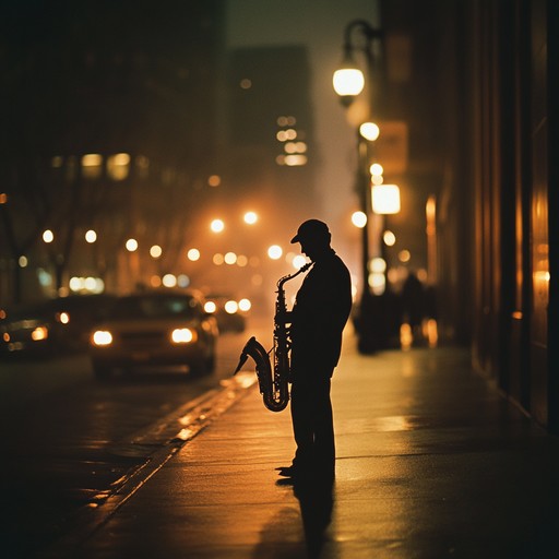 An inspiring instrumental piece intertwining gentle piano chords with soft saxophone harmonies, set against a backdrop of ambient lounge rhythms. The music carries a sense of hope and reflection, reminiscent of late nights in a peaceful city lounge.